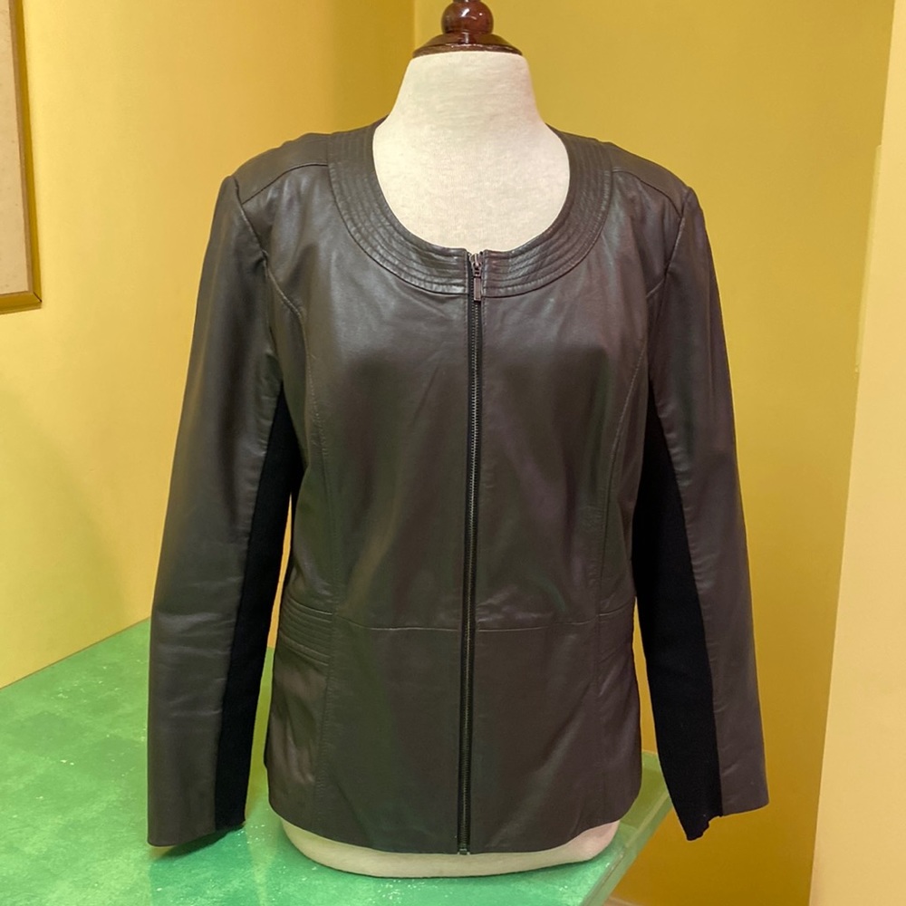 Leather jacket